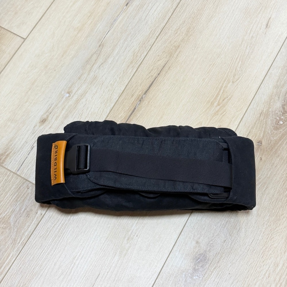 WildBird Aerial Carrier L-4XL Raven Linen Soft Structured Ergonomic Carrier NWOT - Picture 6 of 8